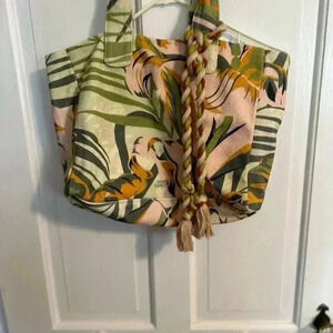 New Vince Camuto Orla Canvas Tote